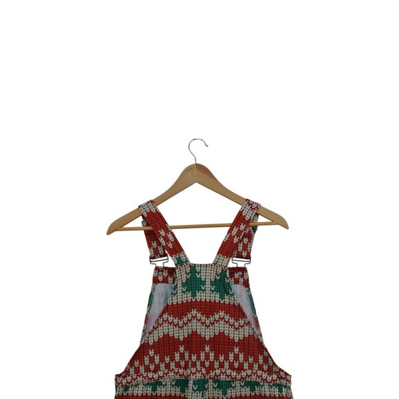 Shinesty Holiday Knit-Print Overalls w/ Bottle Opener (Size S) - Picture 12 of 14